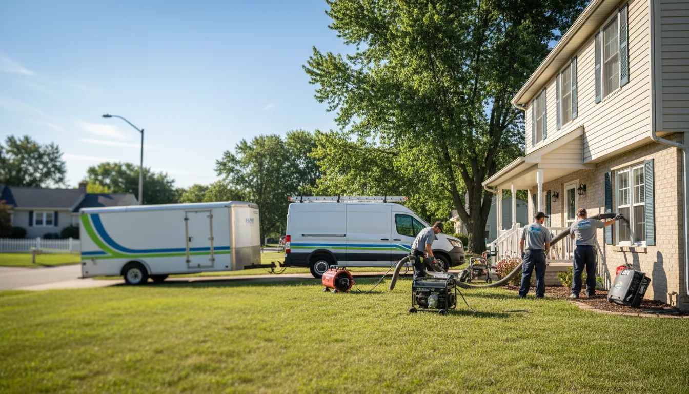 Flooded Basement Restoration And Cleanup With Repair in Huson, MT near me